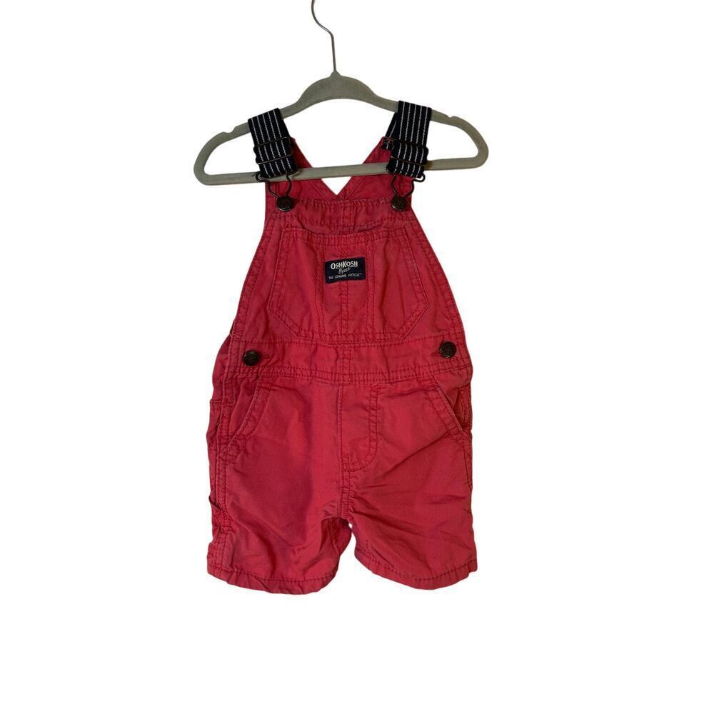 OSHKOSH B’GOSH Boy’s Short Bib Overalls / Size: 2T